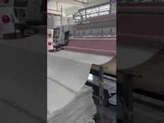 X64/X80/X96 हाई स्पीड इंडस्ट्रियल कम्प्यूटरीकृत डबल रो रो रोटरी हुक क्विल्टिंग सिलाई मशीन