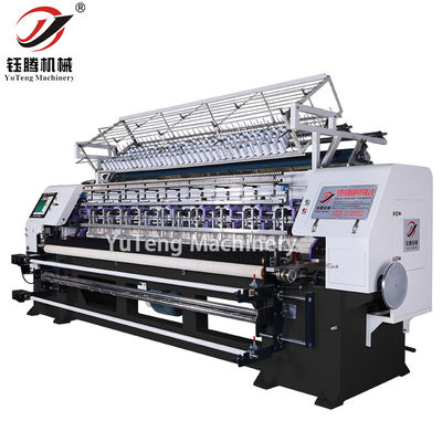 7.5kw बहु सुई लॉक सिलाई क्विल्टिंग मशीन कपड़े कंबल सिलाई के लिए