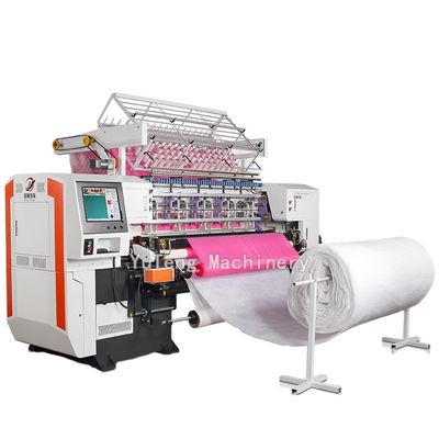 3.5KW शटल क्विल्टिंग मशीन, कम्प्यूटरीकृत मल्टी-इंडल क्विल्टिंग मशीन बहुउद्देश्यीय