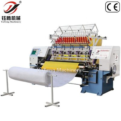बहु सुई लॉक सिलाई क्विल्टिंग मशीन उच्च परिशुद्धता 380V 50HZ 3 चरण
