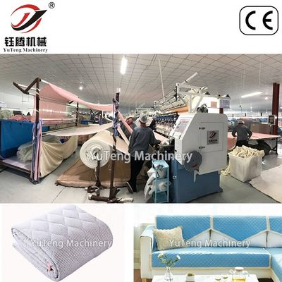 कंप्यूटर शटल के लिए स्वचालित लॉक सिच क्विल्टिंग मशीन