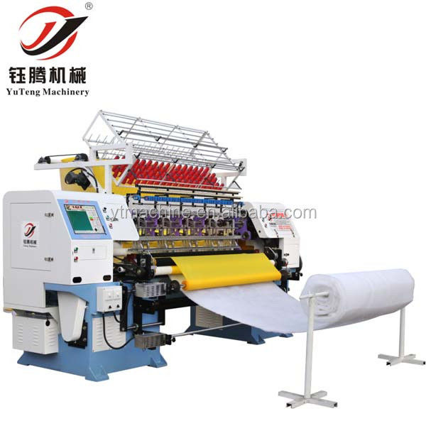 YGB64-2-3 जैकेट के लिए हाई स्पीड लॉक स्टिच मल्टी-नील क्विलिंग मशीन