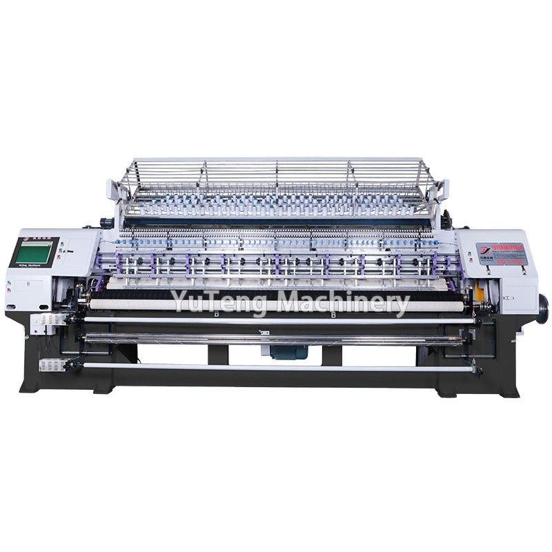 High Speed Computer Multi-needles Shuttle Quilting Machine For Bed Sheets Textile Making